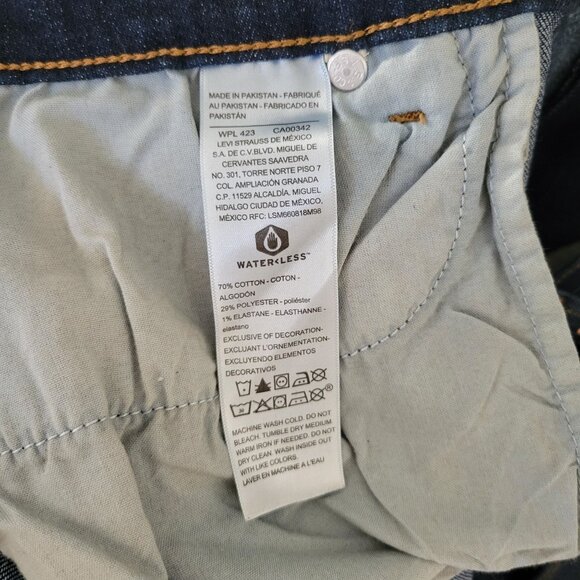 Denizen From Levis Mid-Rise Bootcut Stretch Denim Jeans Size 26 - Picture 4 of 7